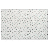 Schaar en kam - Turquoise Black White Stof (Fat Quarter)