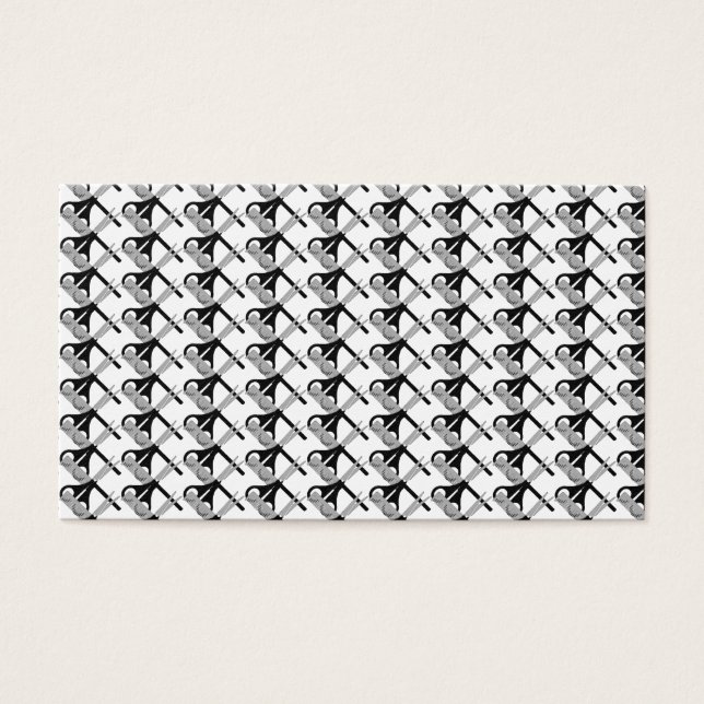 schaar en kam visitekaartjes (Voorkant)