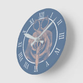 schaar en Roos Vloer Stamblauw zout Ronde Klok (Hoek)