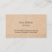  schaar- en ventilatorschaar- en ventilatorfunctie visitekaartje (Achterkant)