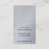 schaar |  / Goud / Glitter Visitekaartje (Achterkant)