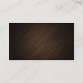 schaar |  / Goud | houten Visitekaartje (Achterkant)