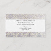   schaar Haarsalon Visitekaartjes (Achterkant)