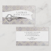  schaar Haarsalon Visitekaartjes (Voorkant / Achterkant)