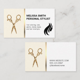 schaar Hair Logo Visitekaartje