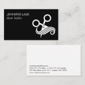 Schaar Hair Salon Logo Visitekaartje (Voorkant / Achterkant)