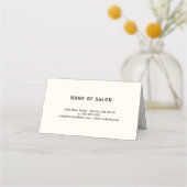 Schaar - Hair Stylist Afspraakkaart Afsprakenkaart (Achterkant)