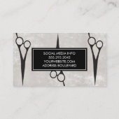schaar | Hair Stylist Visitekaartje (Achterkant)