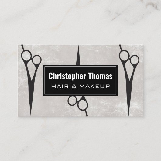 schaar | Hair Stylist Visitekaartje (Voorkant)