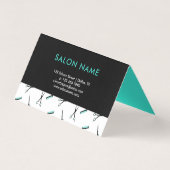 Schaar & kammen Haarsalon Cadeaubon Kaart (Achterkant)