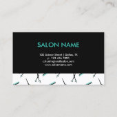 Schaar & kammen Hair Stylist Afspraakkaart Afsprakenkaartje (Achterkant)
