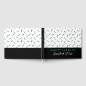Schaar & kammen Patroon Hair Salon Gastenboek (Volledig)