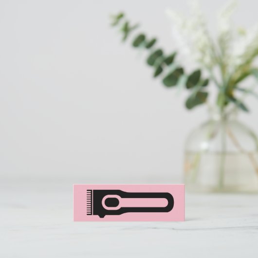 Schaar | Kapper | Haarstylist Mini Visitekaartje (Staand voorkant)