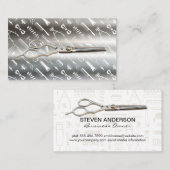 Schaar | Kapper Visitekaartje (Voorkant / Achterkant)