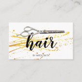 Schaar Kapsalon | Kapsalon Schoonheid Afsprakenkaartje (Voorkant)