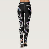 Schaar Klem Legging Met Kapper Paal (Achterkant)