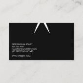 schaar | Kleurkleurstof | Vrouwenhaar Visitekaartje (Achterkant)