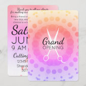 Schaar met gloeiende schaar kaart (Voorkant / Achterkant)