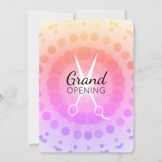 Schaar met gloeiende schaar kaart (Voorkant)