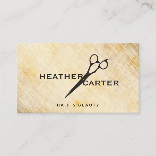 Schaar Modern / Landelijk Afsprakenkaartje (Voorkant)