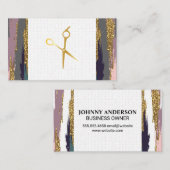 schaar | Moderne kunst Boho stijl Afsprakenkaartje (Voorkant / Achterkant)