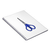 schaar notitieboek (Rechterzijde)