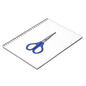 schaar notitieboek (Linkerzijde)