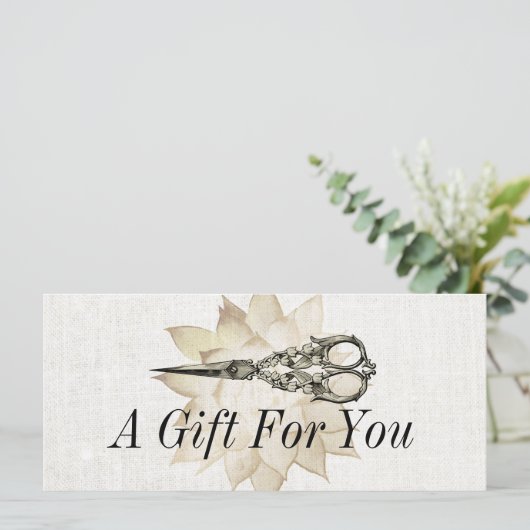  schaar- of beendergegiet certificaat (Staand voorkant)