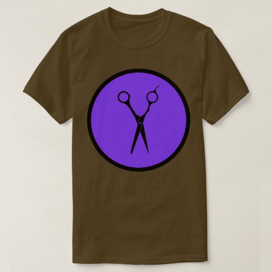 Schaar Paars T-shirt (Design voorkant)