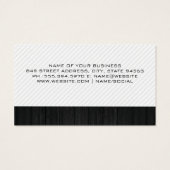 schaar | Punch Card Visitekaartje (Achterkant)