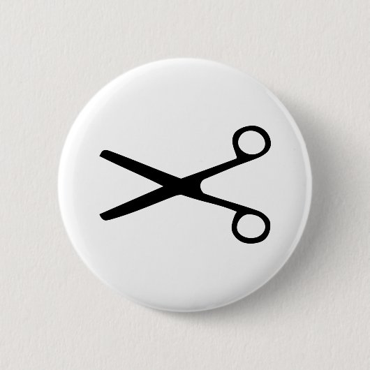 schaar ronde button 5,7 cm (Voorkant)