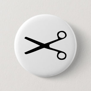 schaar ronde button 5,7 cm