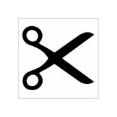 Schaar Rubberstempel (Afrduk)