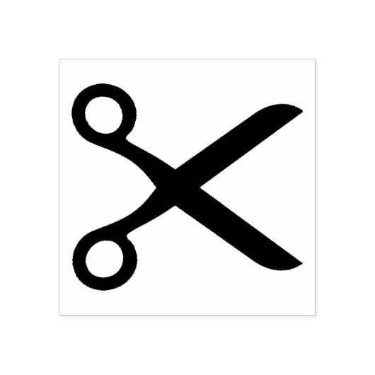 Schaar Rubberstempel (Afrduk)