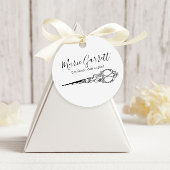  schaar Salon Bedankjes Labels