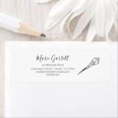  schaar Salon Business Address Label (Insitu)
