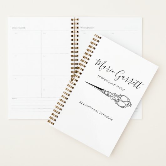  Schaar Salon Business Custom Planner (Display)