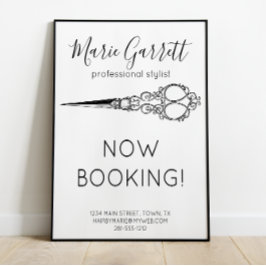 schaar Salon Business Poster