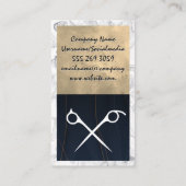 schaar | Salon Visitekaartje (Achterkant)