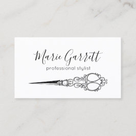  schaar Salon Visitekaartje
