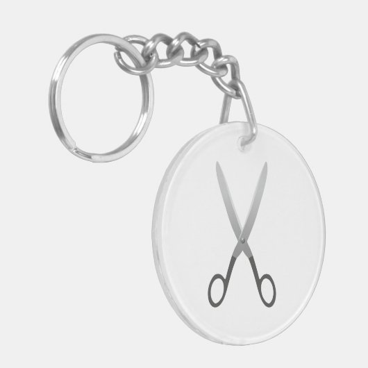 schaar sleutelhanger (Voorkant Links)