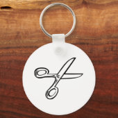 schaar sleutelhanger (Voorkant)