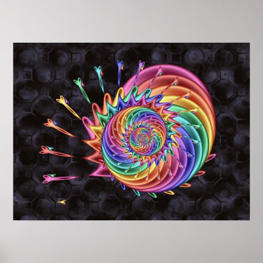 Schaar Spiral Poster (Voorkant)