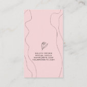 schaar | Stijllijnen en ventilatoren Visitekaartje (Achterkant)