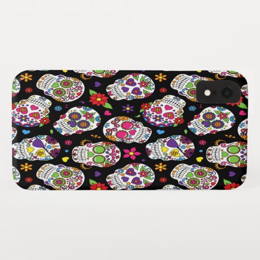 Schaar van de Suikerschedel en bloedige intimidati Case-Mate iPhone Case (Achterkant (horizontaal))