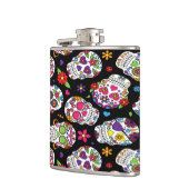 Schaar van de Suikerschedel en bloedige intimidati Heupfles (Links)