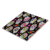 Schaar van de Suikerschedel en bloedige intimidati Tegeltje (Zijkant)