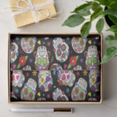 Schaar van de Suikerschedel en bloedige intimidati Tissuepapier (Geschenk)