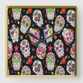 Schaar van de Suikerschedel en bloedige intimidati Vierkante Klok (Voorkant)