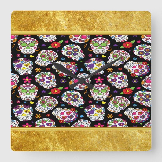 Schaar van de Suikerschedel en bloedige intimidati Vierkante Klok (Voorkant)